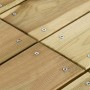 Mesa de jardín de madera de pino impregnada 220x74x75 cm de , Mesas de jardín - Ref: Foro24-318405, Precio: 230,95 €, Descuen...