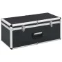 Cajas de almacenamiento 2 unidades aluminio negro de vidaXL, Cajas de herramientas - Ref: Foro24-91851, Precio: 100,38 €, Des...