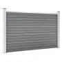Valla de jardín de WPC gris 872x106 cm de , Paneles de vallas - Ref: Foro24-3053250, Precio: 1,00 €, Descuento: %
