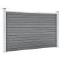 Valla de jardín de WPC gris 872x106 cm de , Paneles de vallas - Ref: Foro24-3053250, Precio: 990,45 €, Descuento: %