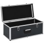 Cajas de almacenamiento 2 unidades aluminio negro de vidaXL, Cajas de herramientas - Ref: Foro24-91851, Precio: 106,00 €, Des...
