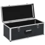 Cajas de almacenamiento 2 unidades aluminio negro de vidaXL, Cajas de herramientas - Ref: Foro24-91851, Precio: 100,38 €, Des...
