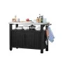 Keter Mesa de jardín multifuncional para barbacoa Unity XL look madera de , Mesas de jardín - Ref: Foro24-404249, Precio: 339...