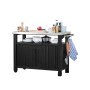 Keter Mesa de jardín multifuncional para barbacoa Unity XL look madera de , Mesas de jardín - Ref: Foro24-404249, Precio: 315...