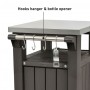 Keter Mesa de jardín multifuncional para barbacoa Unity XL look madera de , Mesas de jardín - Ref: Foro24-404249, Precio: 315...