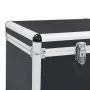 Cajas de almacenamiento 2 unidades aluminio negro de vidaXL, Cajas de herramientas - Ref: Foro24-91851, Precio: 100,38 €, Des...