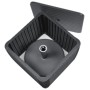 Keter Mesa auxiliar de jardín Luzon Plus con agujero sombrilla grafito de , Mesas de jardín - Ref: Foro24-428408, Precio: 90,...