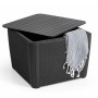 Keter Mesa auxiliar de jardín Luzon+ color grafito 241664 de , Mesas de jardín - Ref: Foro24-422803, Precio: 83,85 €, Descuen...