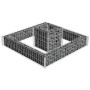 Jardinera de gaviones de acero 120x120x20 cm de , Paneles de vallas - Ref: Foro24-141625, Precio: 59,01 €, Descuento: %