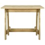 Mesa de jardín de madera de pino impregnada 110x74x75 cm de , Mesas de jardín - Ref: Foro24-318403, Precio: 140,00 €, Descuen...