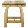Mesa de jardín de madera de pino impregnada 110x74x75 cm de , Mesas de jardín - Ref: Foro24-318403, Precio: 140,00 €, Descuen...