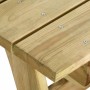 Mesa de jardín de madera de pino impregnada 110x74x75 cm de , Mesas de jardín - Ref: Foro24-318403, Precio: 140,00 €, Descuen...