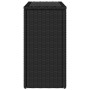 Mesa auxiliar jardín tapa vidrio ratán PE negro 58x27,5x55 cm de , Mesas de jardín - Ref: Foro24-365982, Precio: 50,41 €, Des...