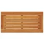 Mesa auxiliar jardín tapa madera ratán PE gris 58x27,5x55 cm de , Mesas de jardín - Ref: Foro24-366134, Precio: 50,18 €, Desc...