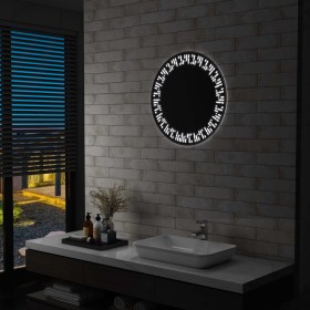 Espejo de baño con LED 60 cm de vidaXL, Espejos - Ref: Foro24-144720, Precio: 70,22 €, Descuento: %