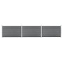 Valla de jardín de WPC gris 526x106 cm de , Paneles de vallas - Ref: Foro24-3053248, Precio: 628,86 €, Descuento: %