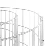 Poste circular de gaviones acero galvanizado Ø50x50 cm de , Paneles de vallas - Ref: Foro24-152015, Precio: 29,03 €, Descuent...