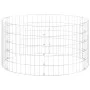 Circular galvanized steel gabion post Ø100x50 cm by , fence panels - Ref: Foro24-152017, Price: 47,58 €, Discount: %