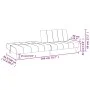 Zweiplätziges Schlafsofa aus dunkelgrauem Samtstoff von , Sofas - Ref: Foro24-375764, Preis: 244,30 €, Rabatt: %