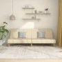 Sofá cama de 2 plazas tela color crema de , Sofás - Ref: Foro24-375829, Precio: 233,72 €, Descuento: %
