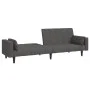 Zweiplätziges Schlafsofa mit zwei dunkelgrauen Kissen. von , Sofas - Ref: Foro24-375834, Preis: 275,47 €, Rabatt: %