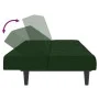 Sofá cama de 2 plazas terciopelo verde oscuro de , Sofás - Ref: Foro24-375843, Precio: 239,93 €, Descuento: %
