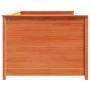 Sofá cama de madera maciza de pino marrón cera 100x200 cm de , Camas y somieres - Ref: Foro24-844437, Precio: 328,07 €, Descu...