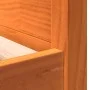 Sofá cama de madera maciza de pino marrón cera 100x200 cm de , Camas y somieres - Ref: Foro24-844437, Precio: 324,11 €, Descu...