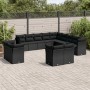 Set de sofás de jardín y cojines 13 pzas ratán sintético negro de , Conjuntos de jardín - Ref: Foro24-3218545, Precio: 906,21...