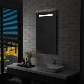Badezimmerwandspiegel mit LED 60x100 cm von vidaXL, Spiegel - Ref: Foro24-144710, Preis: 69,64 €, Rabatt: %