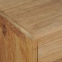 Mesita de noche de madera de teca maciza 40x30x50 cm de vidaXL, Mesitas de noche - Ref: Foro24-244484, Precio: 140,54 €, Desc...