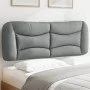 Cabecero de cama acolchado tela gris claro 120 cm de , Cabeceros y pies de cama - Ref: Foro24-374561, Precio: 55,22 €, Descue...