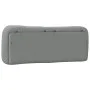 Cabecero de cama acolchado tela gris claro 120 cm de , Cabeceros y pies de cama - Ref: Foro24-374561, Precio: 55,22 €, Descue...