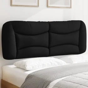 Gepolstertes Kopfteil aus schwarzem Stoff, 120 cm von , Kopf- und Fußteile - Ref: Foro24-374563, Preis: 54,24 €, Rabatt: %