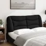 Padded black fabric headboard 120 cm by , Headboards and footboards - Ref: Foro24-374563, Price: 54,24 €, Discount: %