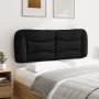 Padded black fabric headboard 120 cm by , Headboards and footboards - Ref: Foro24-374563, Price: 54,24 €, Discount: %