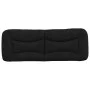 Padded black fabric headboard 120 cm by , Headboards and footboards - Ref: Foro24-374563, Price: 54,24 €, Discount: %