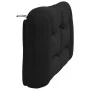 Padded black fabric headboard 120 cm by , Headboards and footboards - Ref: Foro24-374563, Price: 54,24 €, Discount: %