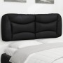 Cabecero de cama acolchado cuero sintético negro 120 cm de , Cabeceros y pies de cama - Ref: Foro24-374568, Precio: 56,60 €, ...
