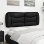 Cabecero de cama acolchado cuero sintético negro 120 cm de , Cabeceros y pies de cama - Ref: Foro24-374568, Precio: 55,83 €, ...