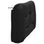 Cabecero de cama acolchado cuero sintético negro 120 cm de , Cabeceros y pies de cama - Ref: Foro24-374568, Precio: 55,83 €, ...