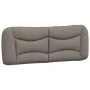 Padded headboard in taupe gray fabric 140 cm by , Headboards and footboards - Ref: Foro24-374580, Price: 75,35 €, Discount: %