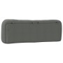 Cabecero de cama acolchado tela gris oscuro 160 cm de , Cabeceros y pies de cama - Ref: Foro24-374589, Precio: 76,69 €, Descu...