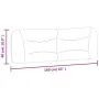 Padded headboard dark gray fabric 160 cm by , Headboards and footboards - Ref: Foro24-374589, Price: 75,73 €, Discount: %