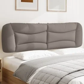 Padded headboard in gray taupe fabric, 180 cm. by , Headboards and footboards - Ref: Foro24-374604, Price: 95,51 €, Discount: %