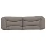 Padded headboard in gray taupe fabric, 180 cm. by , Headboards and footboards - Ref: Foro24-374604, Price: 95,51 €, Discount: %