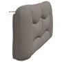 Padded headboard in gray taupe fabric, 180 cm. by , Headboards and footboards - Ref: Foro24-374604, Price: 95,51 €, Discount: %
