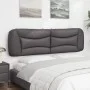 Gepolstertes Bettkopfteil aus grauem Kunstleder, 180 cm von , Kopf- und Fußteile - Ref: Foro24-374610, Preis: 71,63 €, Rabatt: %