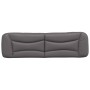 Cabecero de cama acolchado cuero sintético gris 180 cm de , Cabeceros y pies de cama - Ref: Foro24-374610, Precio: 72,13 €, D...