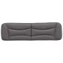 Gepolstertes Bettkopfteil aus grauem Kunstleder, 180 cm von , Kopf- und Fußteile - Ref: Foro24-374610, Preis: 71,63 €, Rabatt: %